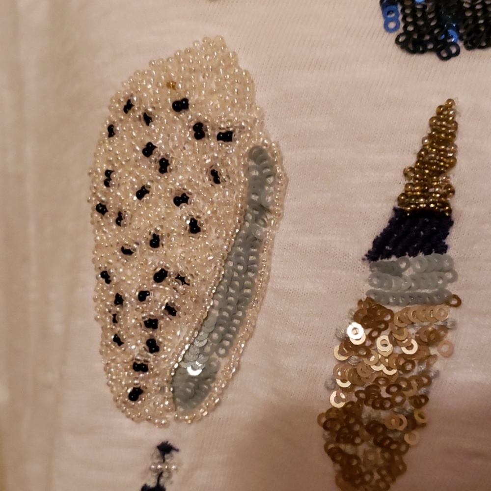 Talbots Seashell Tee - image 6